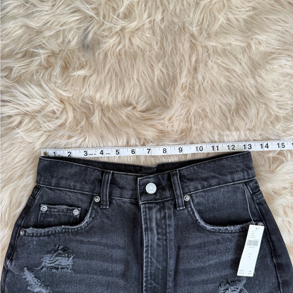 NWT Anthropologie Pilcro Destroyed Denim Mini Skirt - Picture 10 of 14